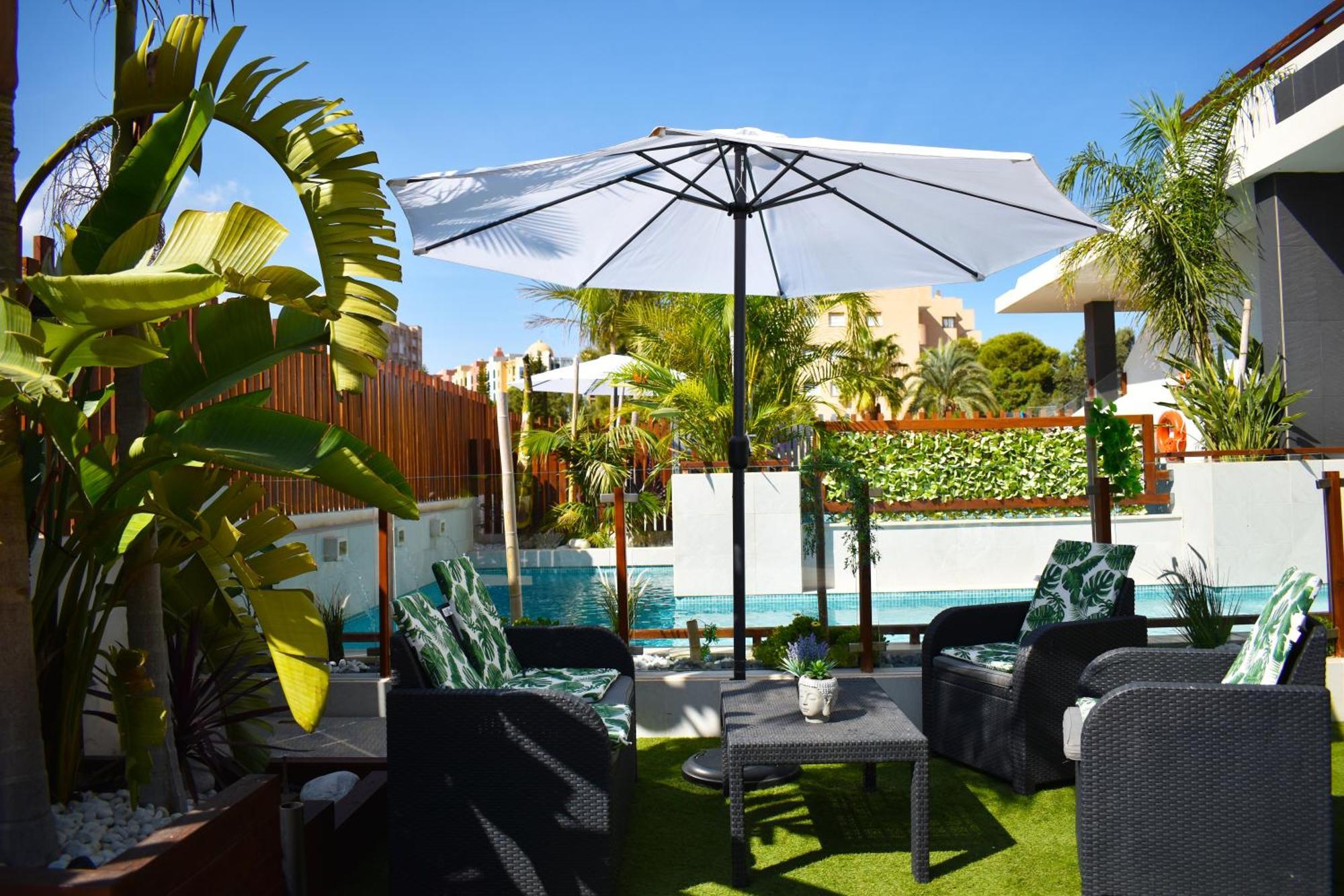 Apart Turisticos Marine Rest La Manga Mar Menor Piscinas Privadas Плайя-Парайсо Экстерьер фото